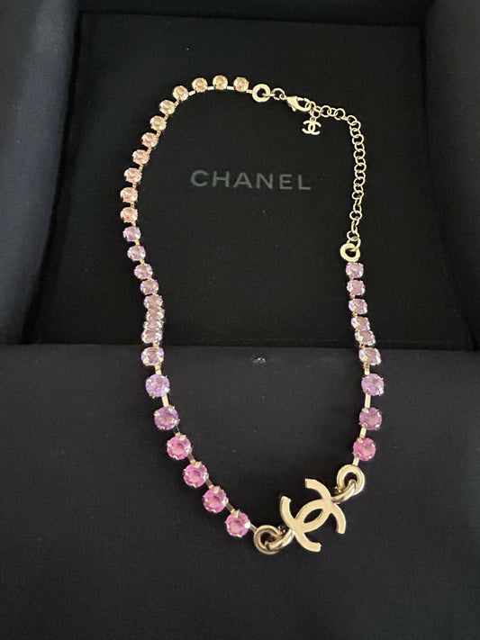 Chanel multicolor necklace