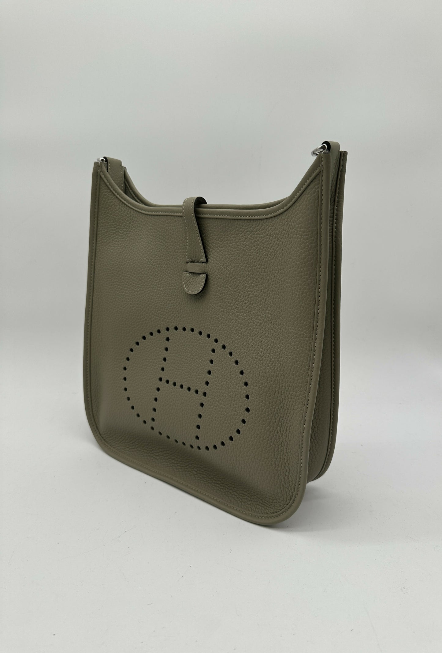 Hermès Evelyne III 29 Sauge PHW Stamp W