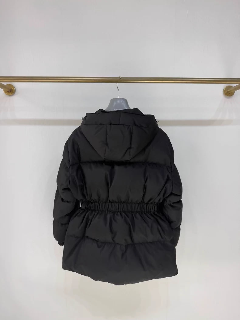 Prada Fall/Winter 2025 black Nylon Down Jacket