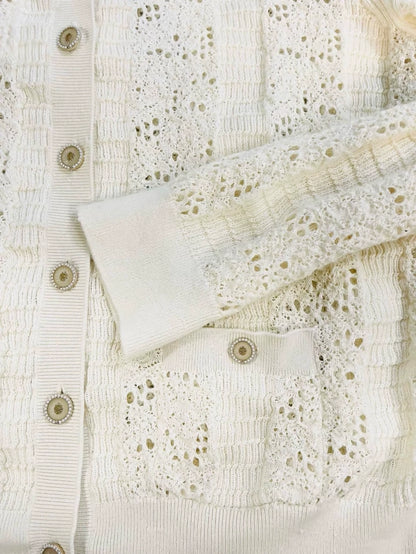 Chanel 25A cashmere cardigan