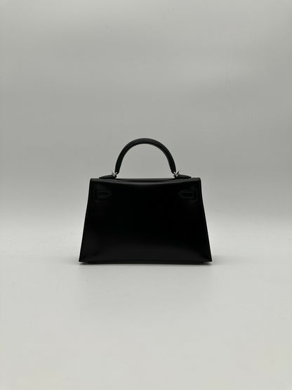 Hermès Kelly 20 Black Box PHW G 2026