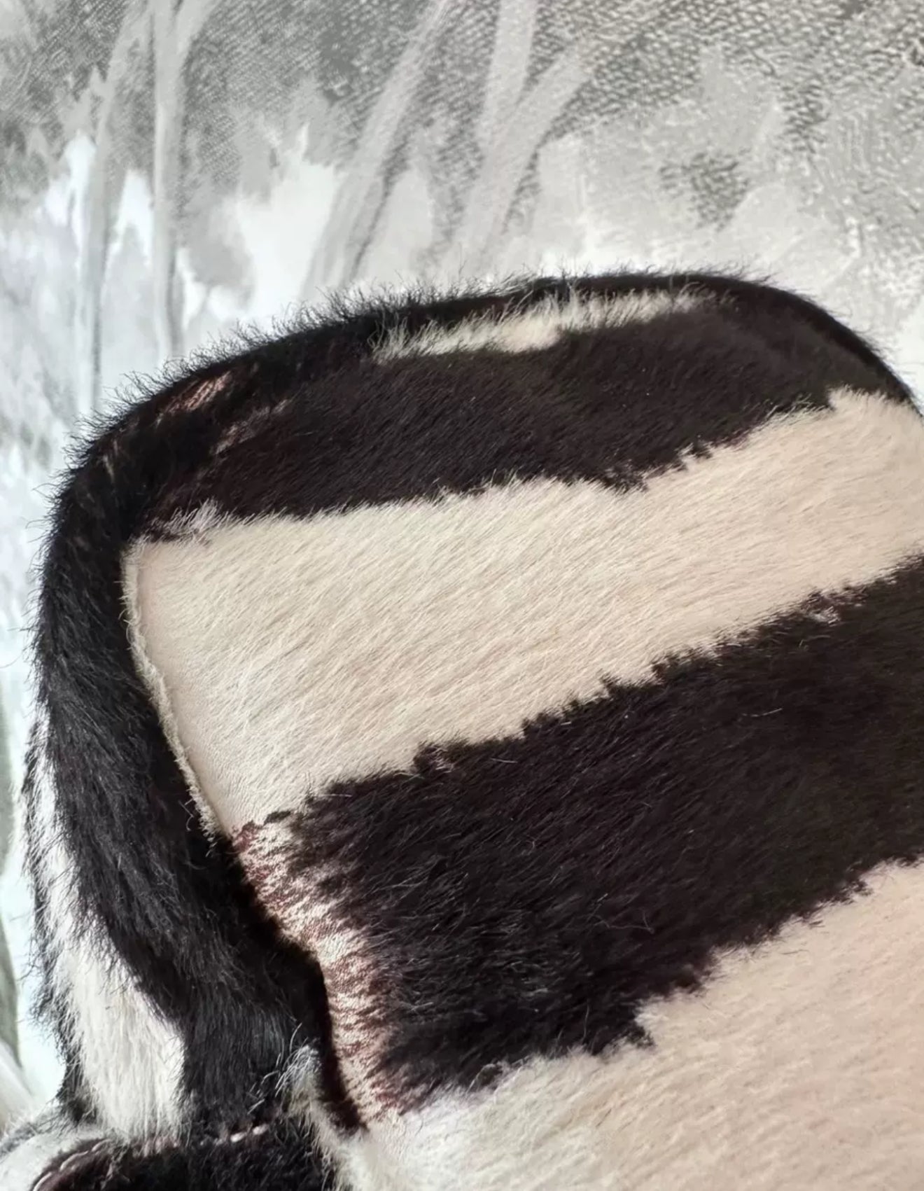 Chrome Hearts Cross patch pony shoulder bag TAKA MINI