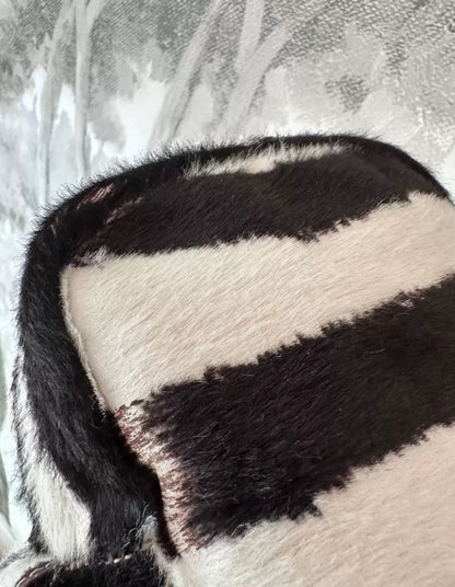 Chrome Hearts Cross patch pony shoulder bag TAKA MINI