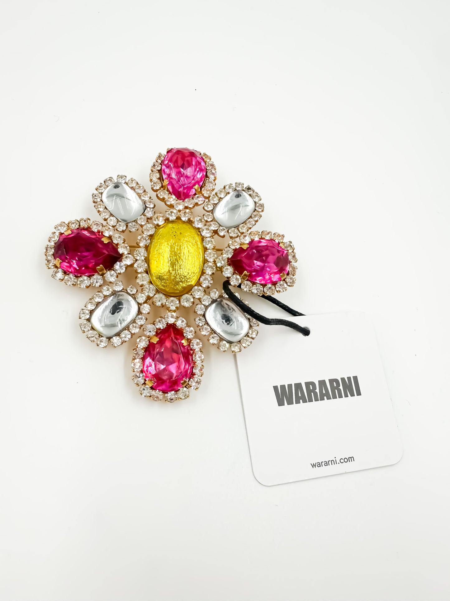 Chanel 1995 Spring/Summer Barbie Collection Oversized Gripoix Floral Brooch