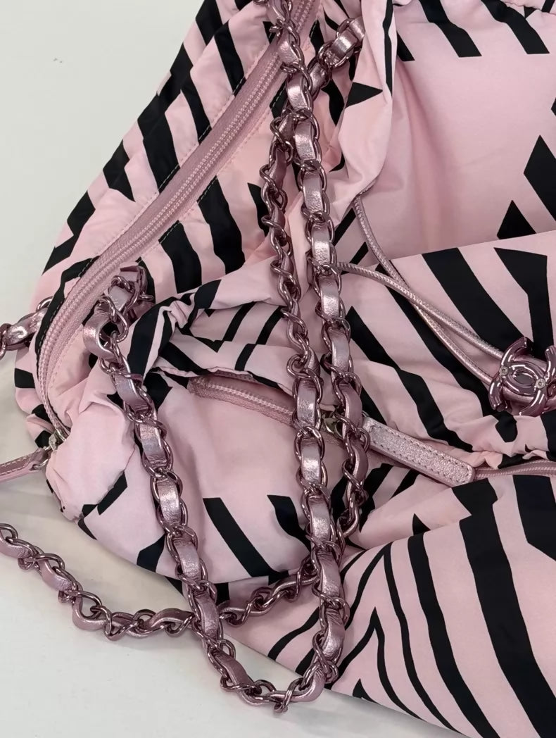 Chanel 23M Beach Collection 2-in-1 Star Backpack