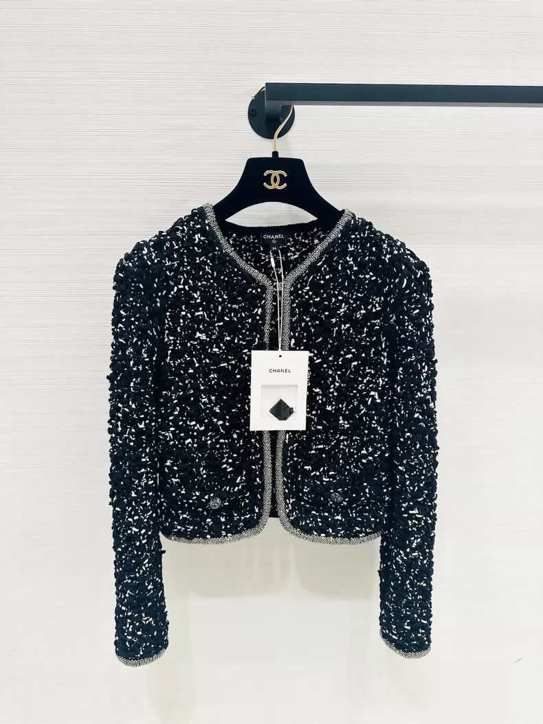 Chanel Black tweed Jacket