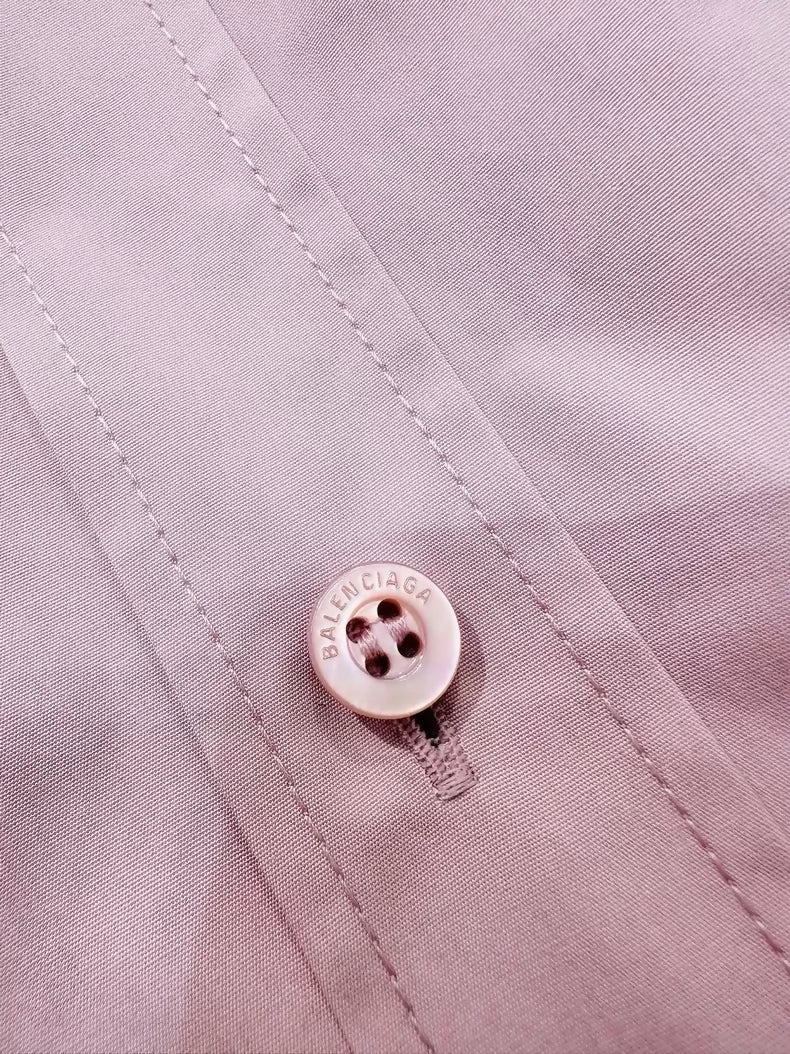 Balenciaga Spring/Summer 2026 pink shirt shirt