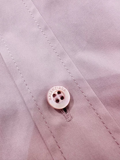 Balenciaga Spring/Summer 2026 pink shirt shirt