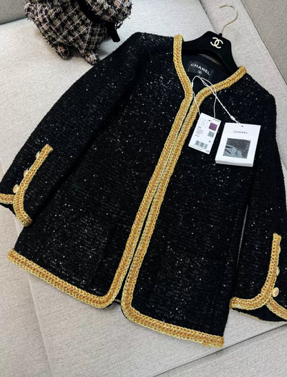 Chanel 22S black jacket size 34