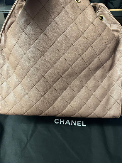 Chanel 25 Hobo bag Medium brown leather gold hardware