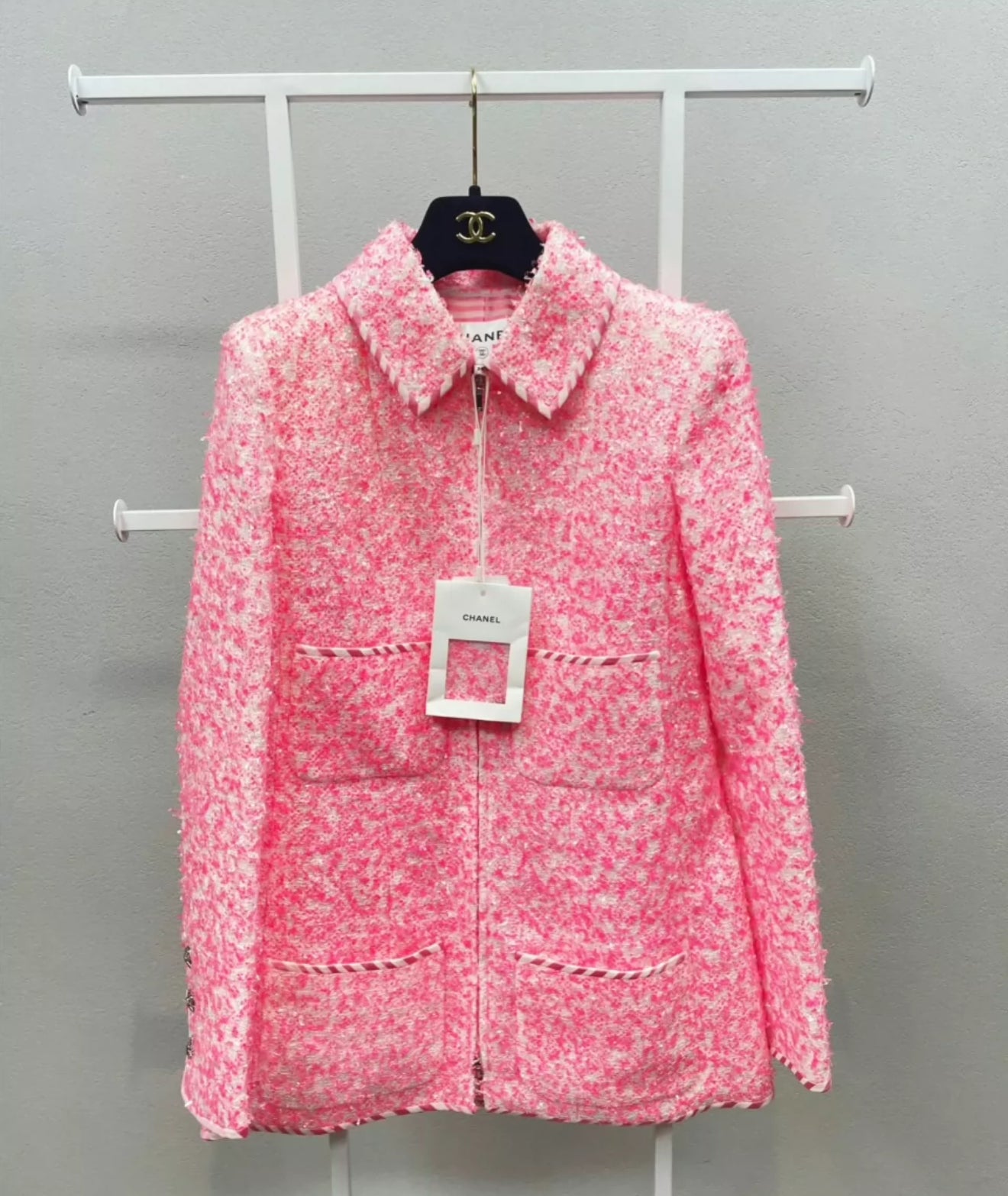 Chanel 20S pink jacket