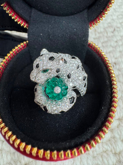 Cartier High Jewelry Panthère Ring