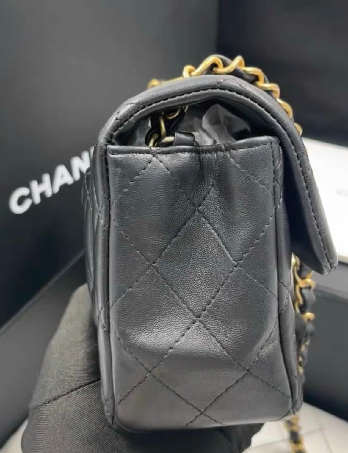 Chanel 2019 Classic Mini Flap Egyptian Amulet