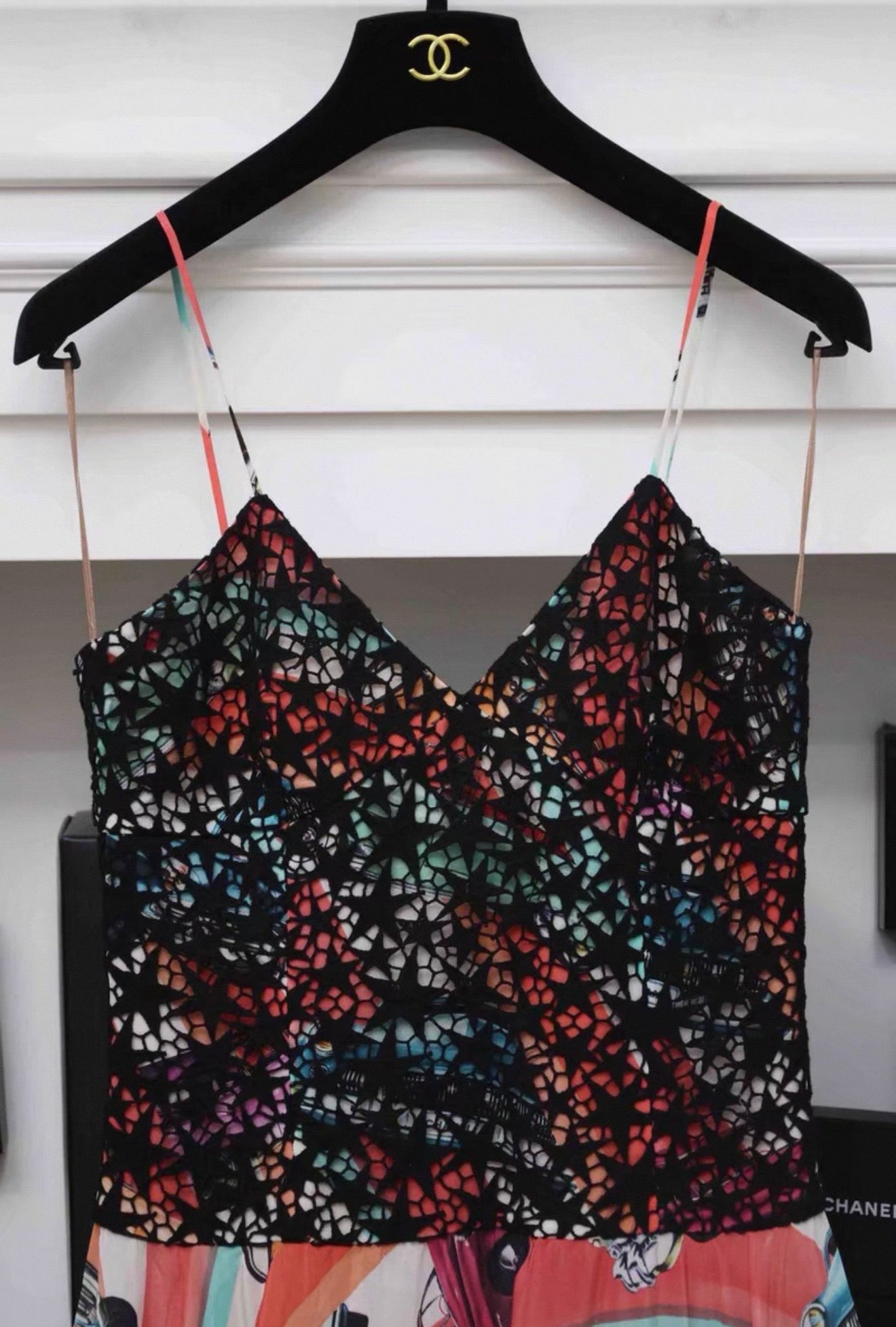 Chanel 17C multicolore dress