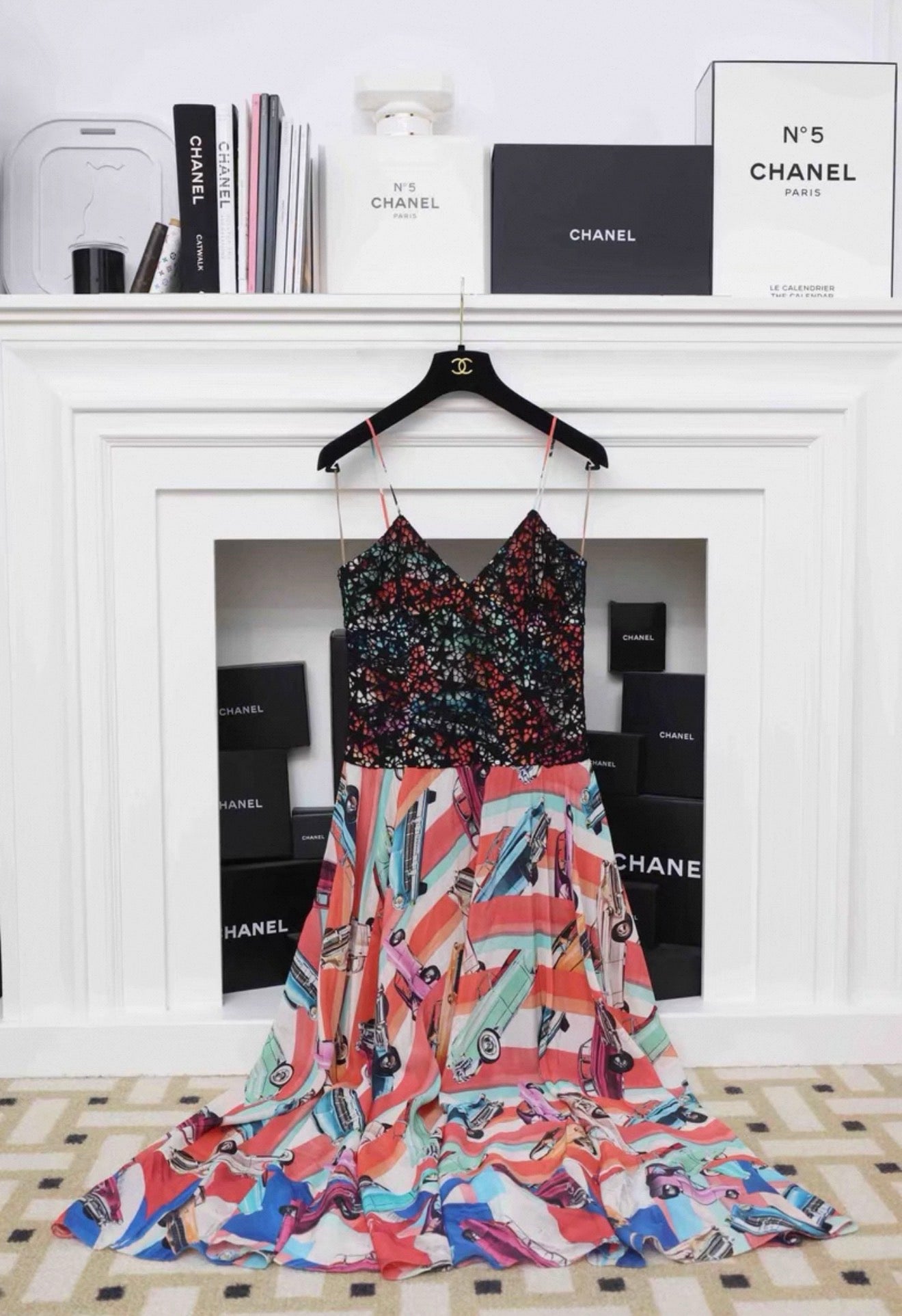Chanel 17C multicolore dress