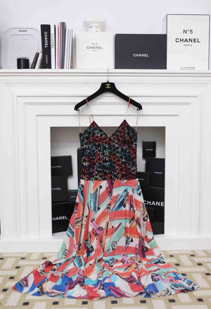 Chanel 17C multicolore dress