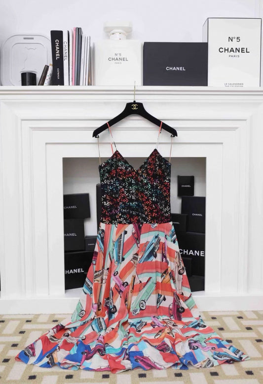 Chanel 17C multicolore dress
