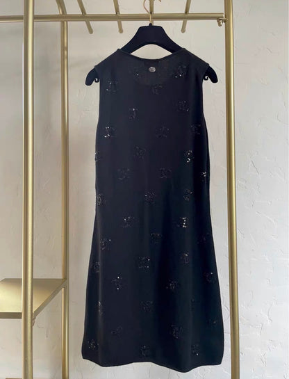 Chanel 24SS Black dress size 36