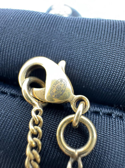 Chanel 10A Double C Acrylic Porcelain shanghai Doll Necklace