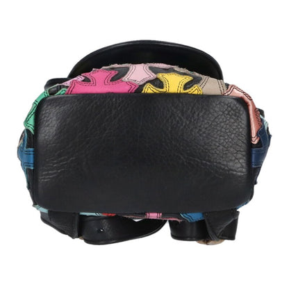 Chrome Hearts Multi-Cross Patch Leather Backpack with Dagger IGGY MINI MULTI IGGY MINI