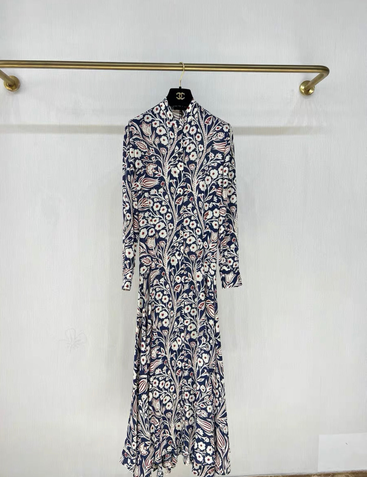 Loro piana 24SS retro long dress size 36