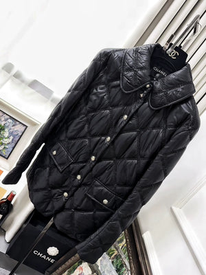 Chanel 20K Equestrian Collection Black Quilted Jacket