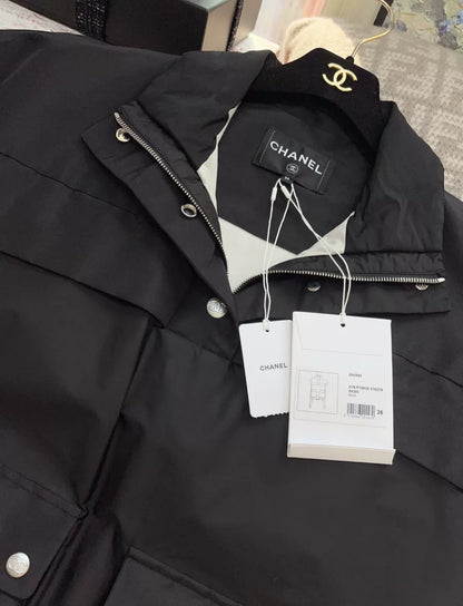 Chanel 21N Coco Neige Black Jacket