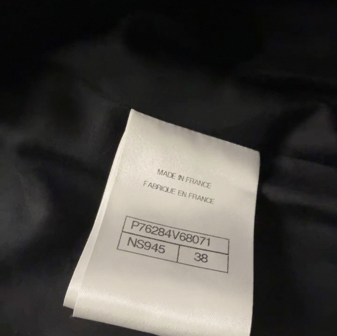 Chanel 24C Gold tweed Coat