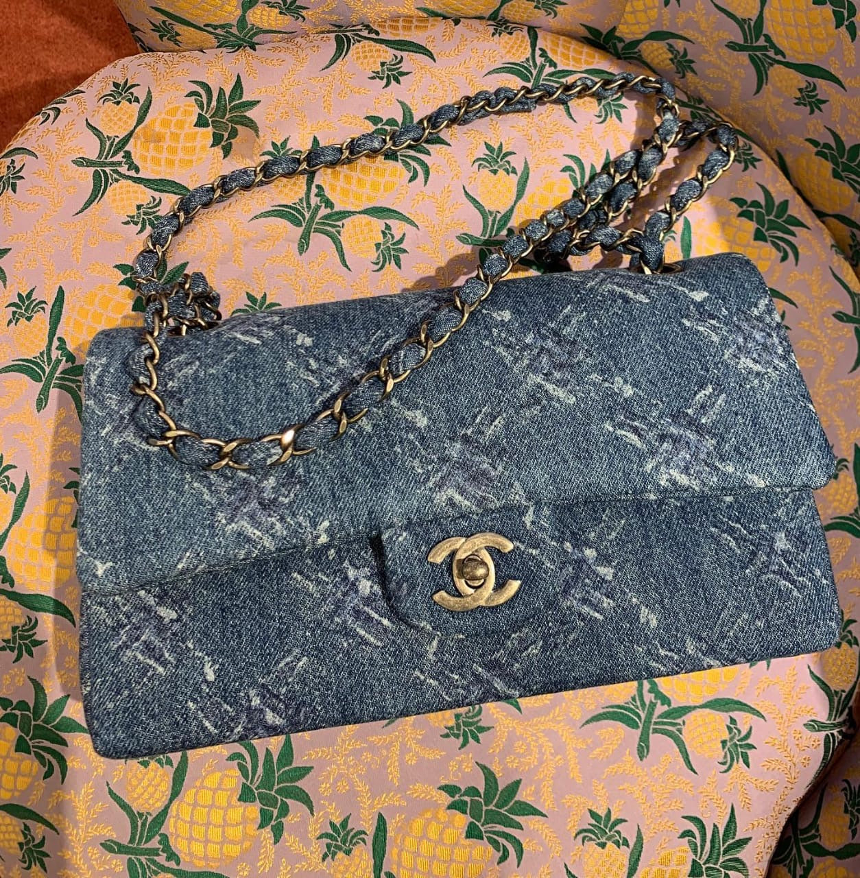 Chanel Denim Medium Classic Flap