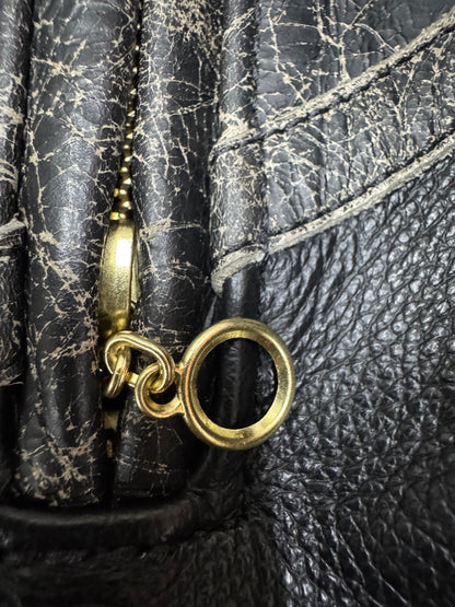 Aimé Leon Dore/ Vanson distressed Leather Moto Jacket - size M