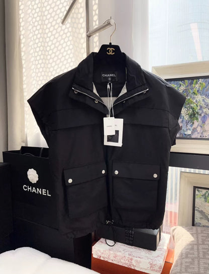 Chanel 21N Coco Neige Black Jacket