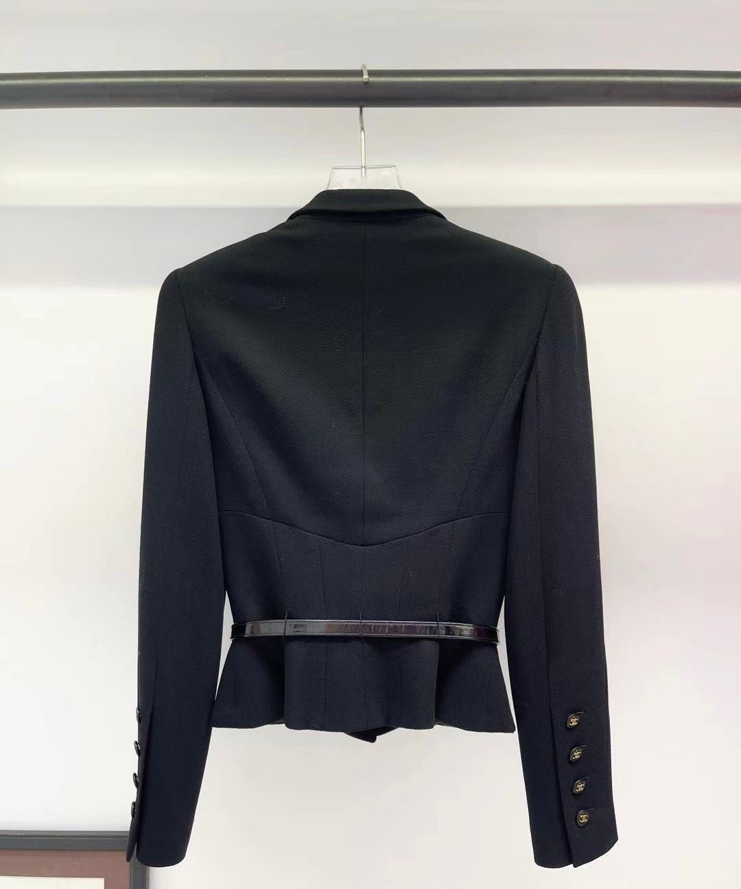 CHANEL ブラック ジャンパー Chanel 1995 black jacket Barbie collection – Wararni.com