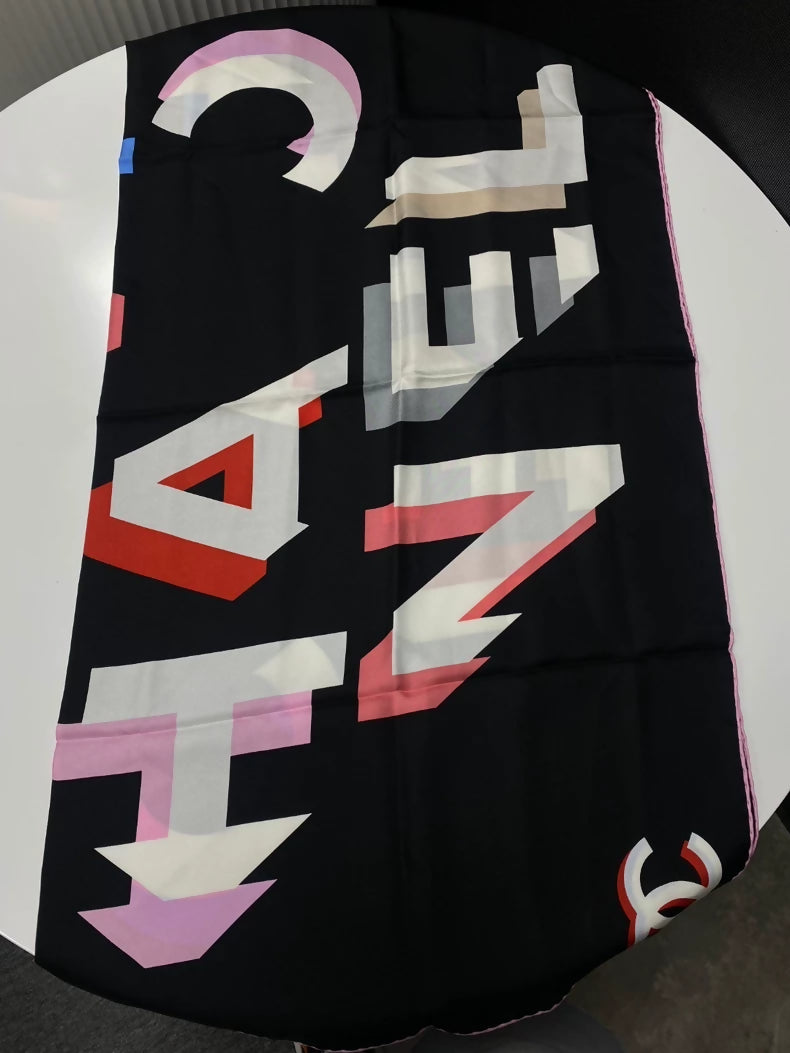 Vintage Chanel silk scarf