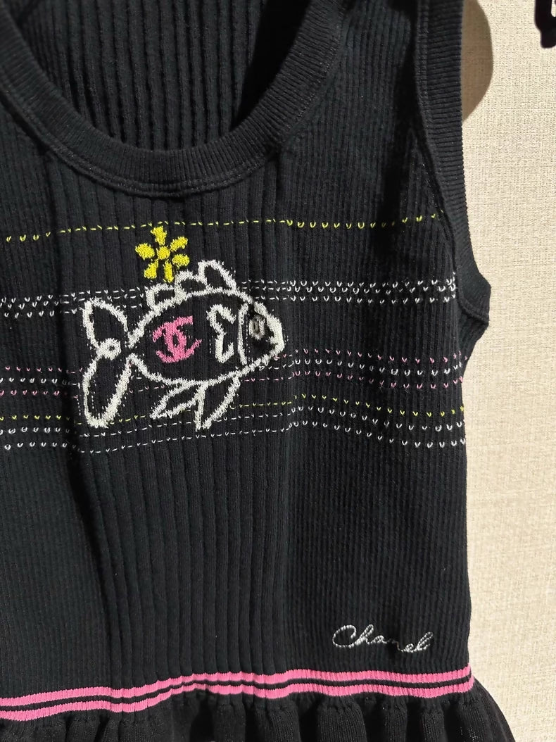 Chanel 25p Black Fish top