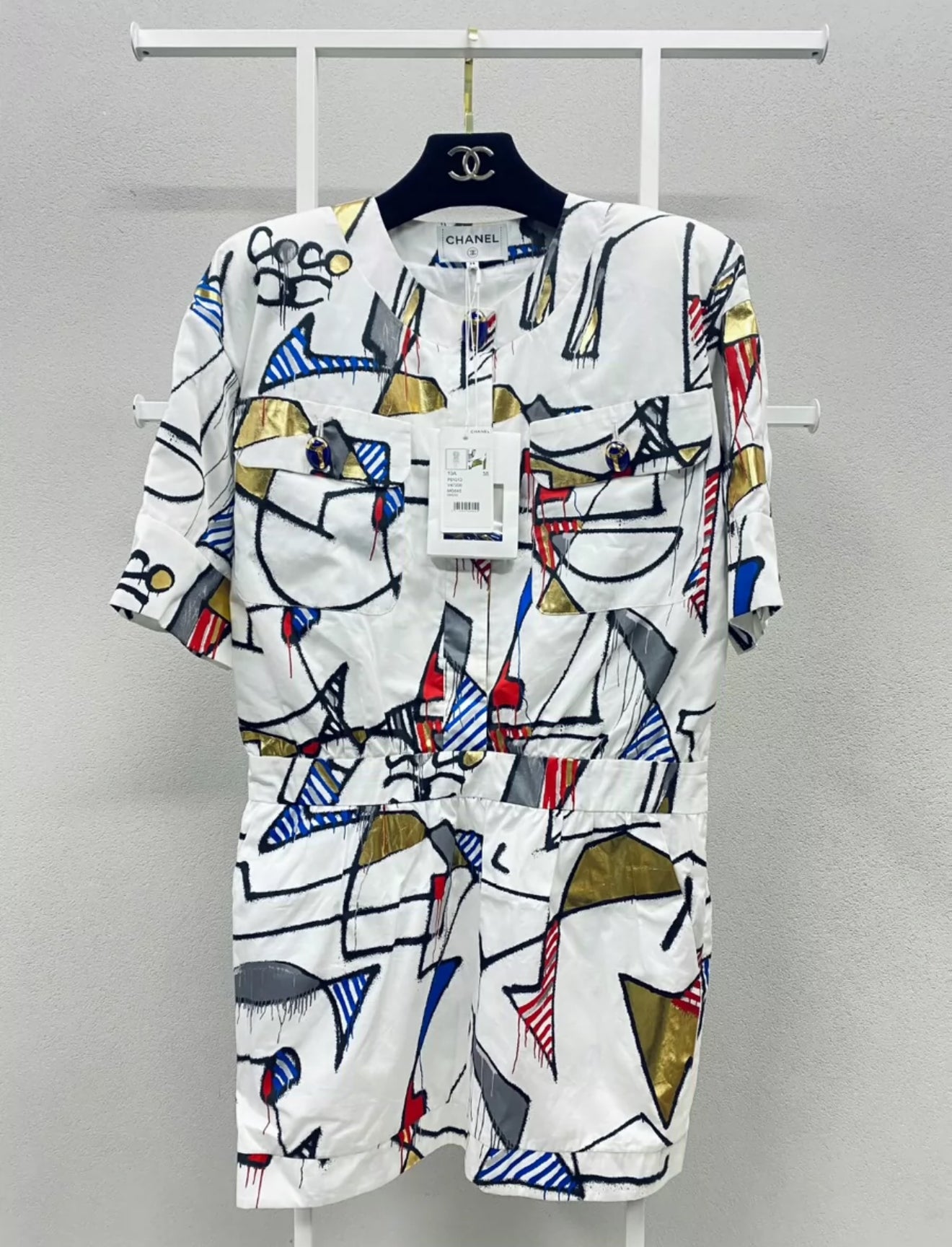 Chanel 19A Graffiti Dress