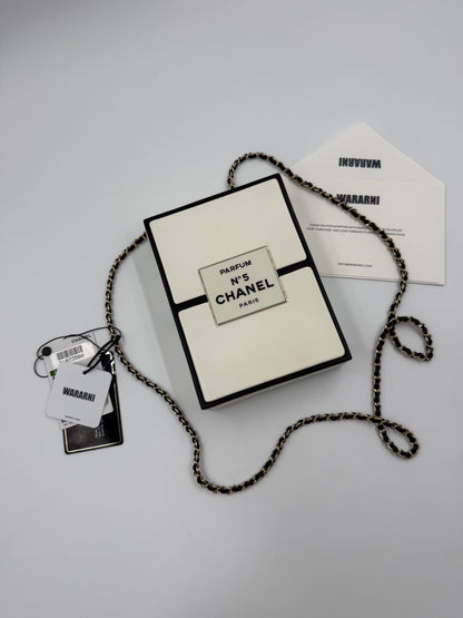 Chanel No.5 Perfume Box Minaudière Clutch Bag 2021