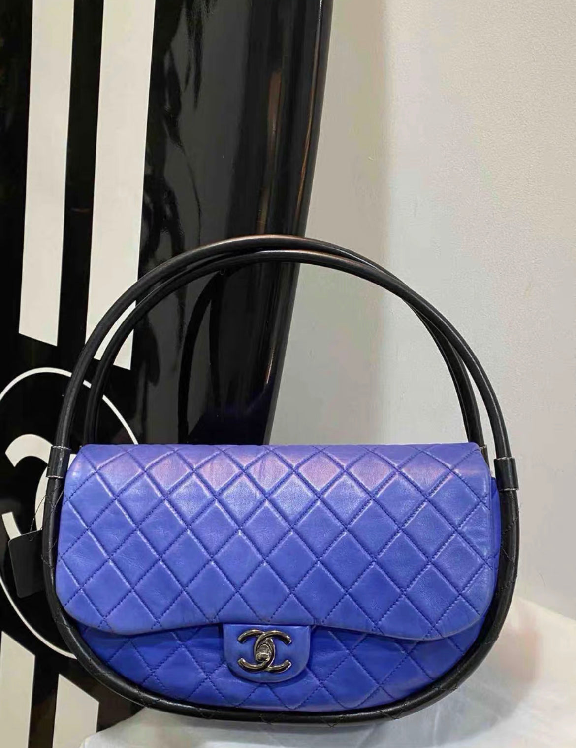 Chanel SS13 Hula Hoop Bag Blue – Wararni.com