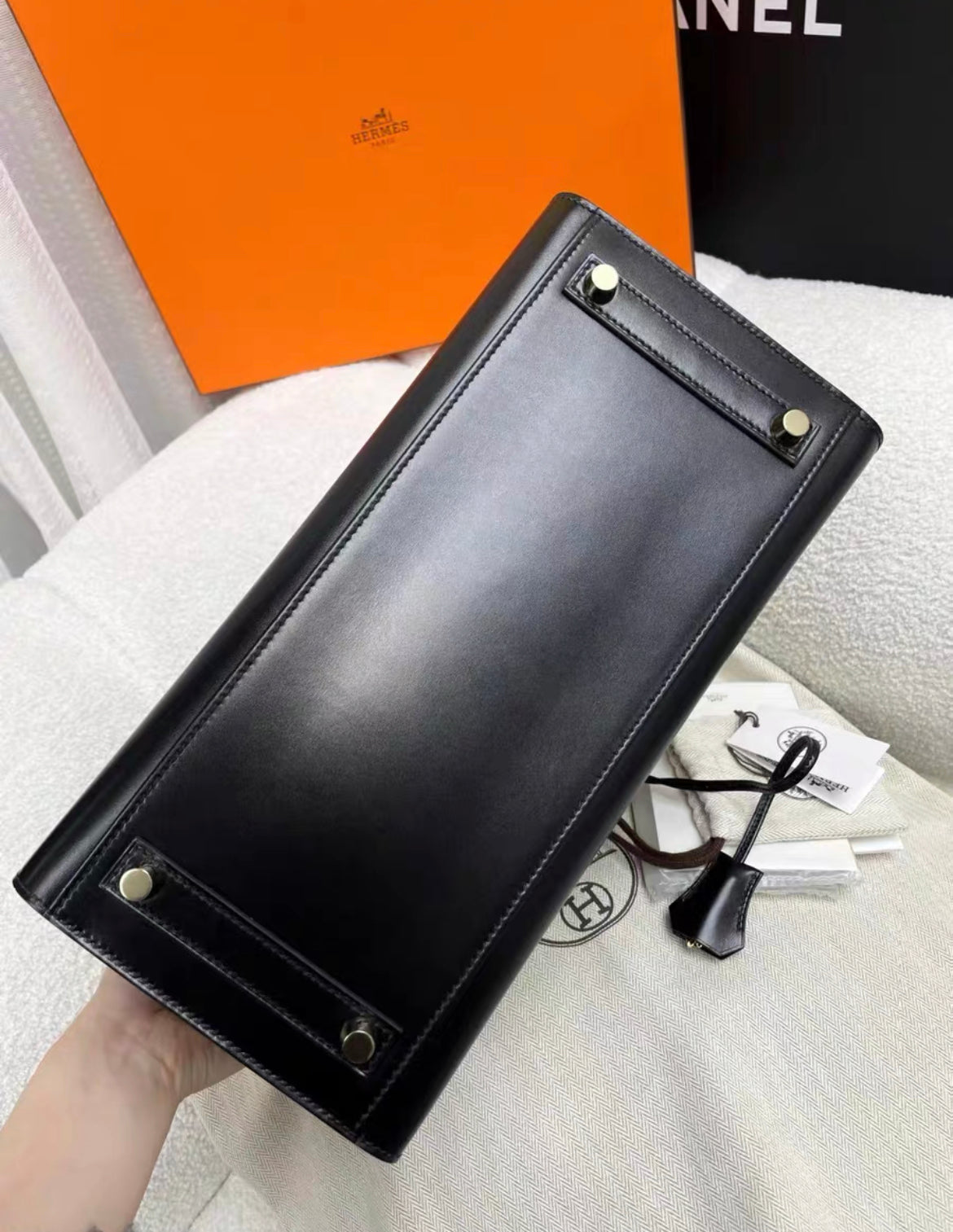 Hermès Birkin 30 Black in Sellier Box Leather with Gold Hardware