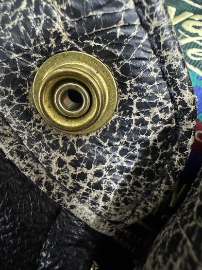 Aimé Leon Dore/ Vanson distressed Leather Moto Jacket - size M