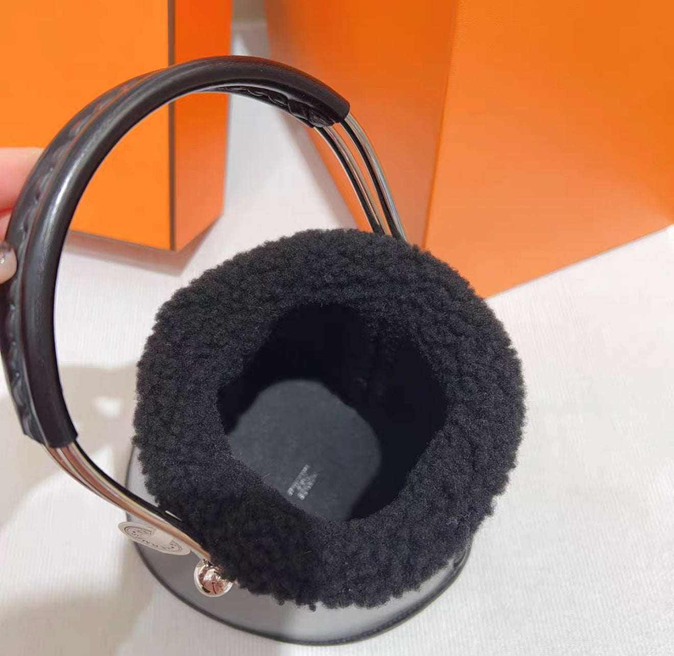 HERMES SABOT PLUSH BAG -VERY RARE