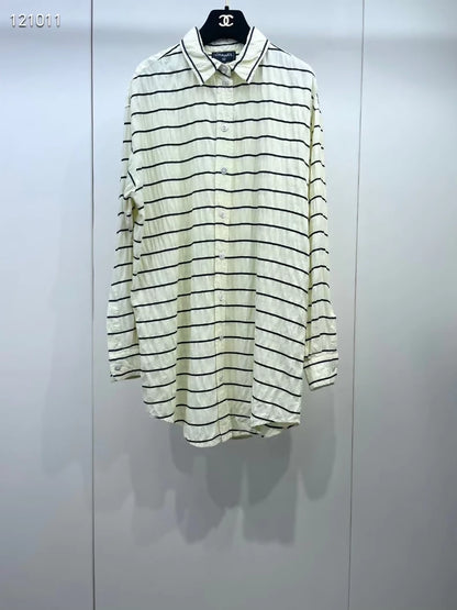 Chanel 25S striped shirt