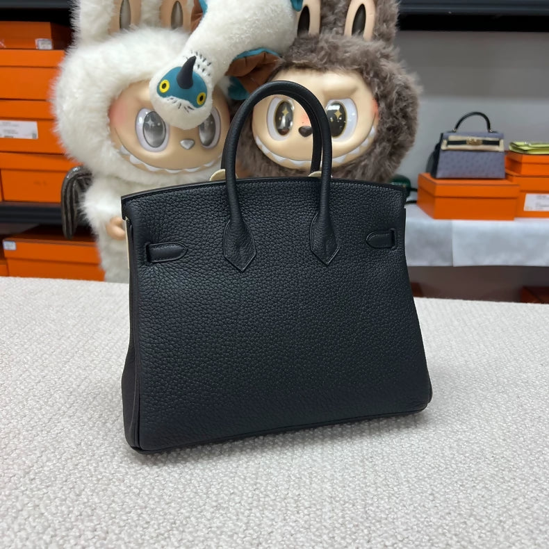 Hermès Birkin 25 Black Togo Leather Gold Hardware