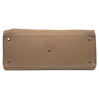 Hermes Etoupe Voyage Kelly 50 Bag
