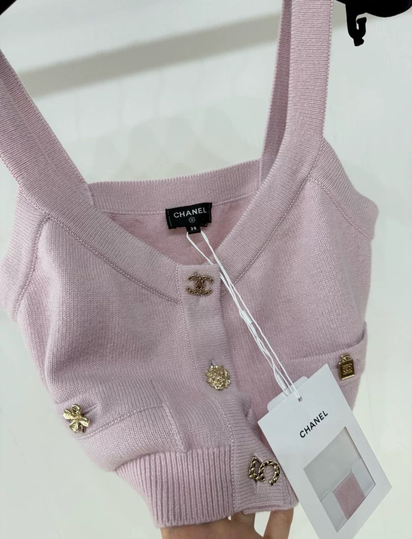 Chanel 22B Pink Vest
