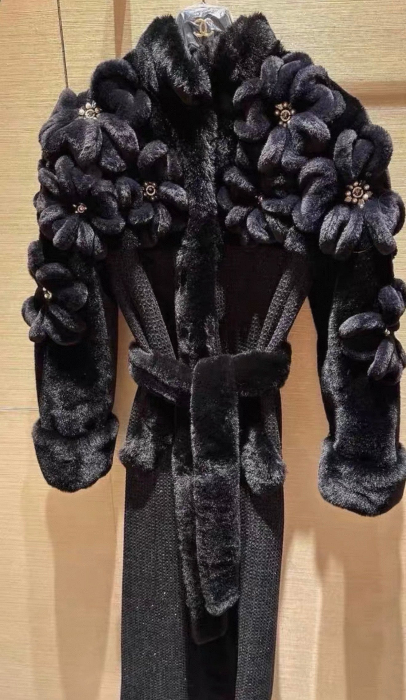 Chanel black mink coat Fall/Winter 2025/26 collection