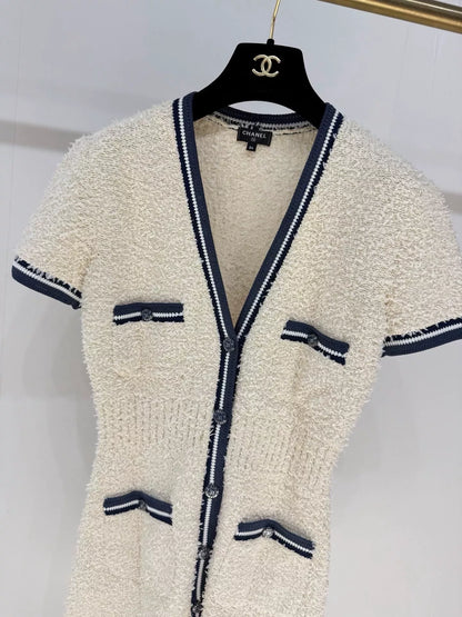 Chanel 19P ecru dress