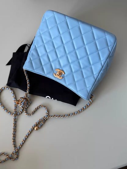 Chanel 22s Baby Blue shoulder bag