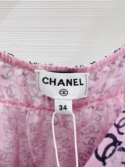 Chanel 25P pink dress