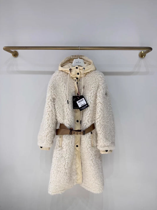 Moncler 25 Winter shearling Long Down Jacket