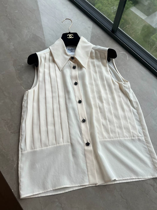 Chanel silk shirt